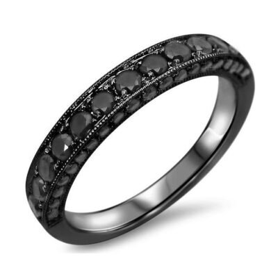 unusual womens wedding bands