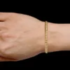 5MM Miami Cuban - 14k Solid Gold Bracelet
