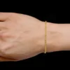2.5MM Rope - 14k Solid Gold Bracelet