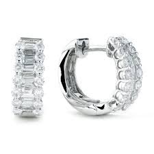 large round stud earrings