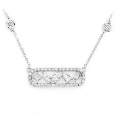Iceshop diamond necklace for women