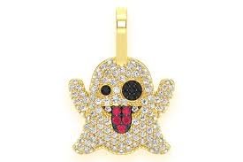Iceshop diamond pendant