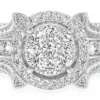 Mosaic Cluster Diamond Ring